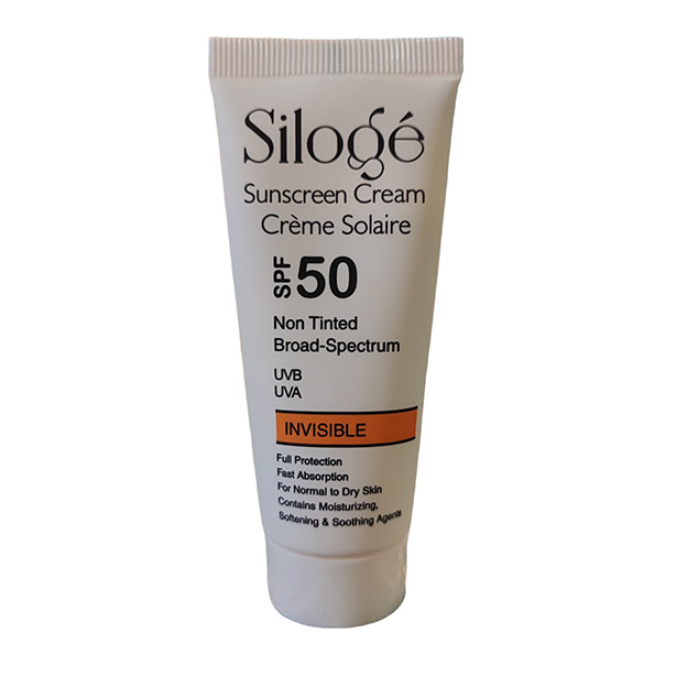 کرم ضد آفتاب بدون رنگ سیلوژه SPF 50 مدل NON TINTED 50+ INVISIBLE مناسب پوستهای نرمال تا خشک 4
