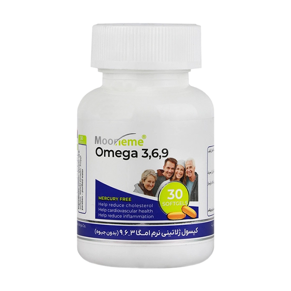 امگا 3. 6 .9 بدون جیوه مونم - 30 عددی