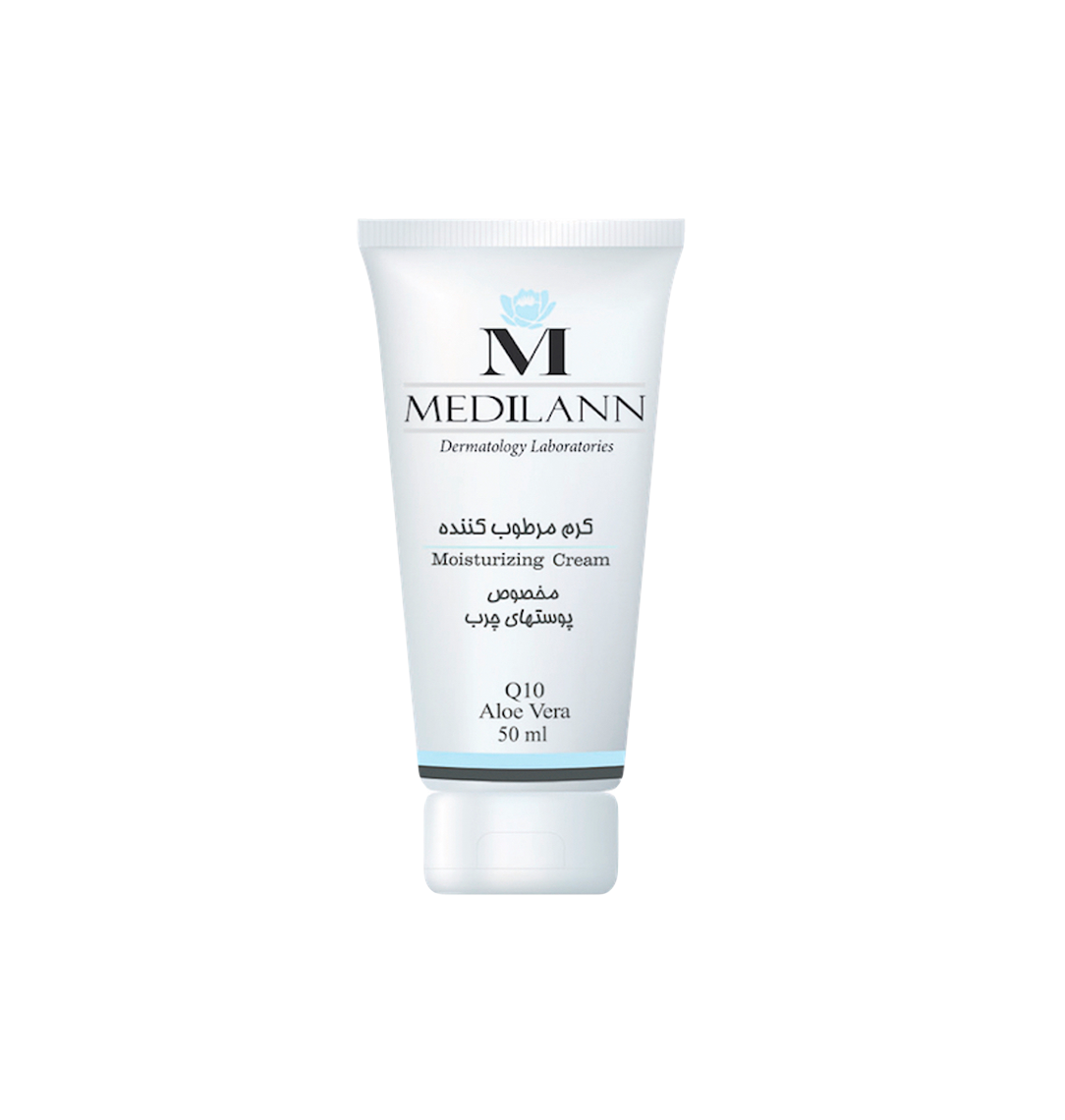 کرم مرطوب کننده پوست چرب مدیلن