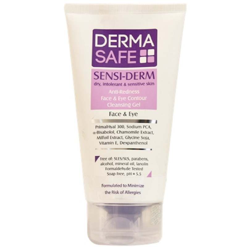ژل شست و شوی صورت درماسیف مدل Sensiderm