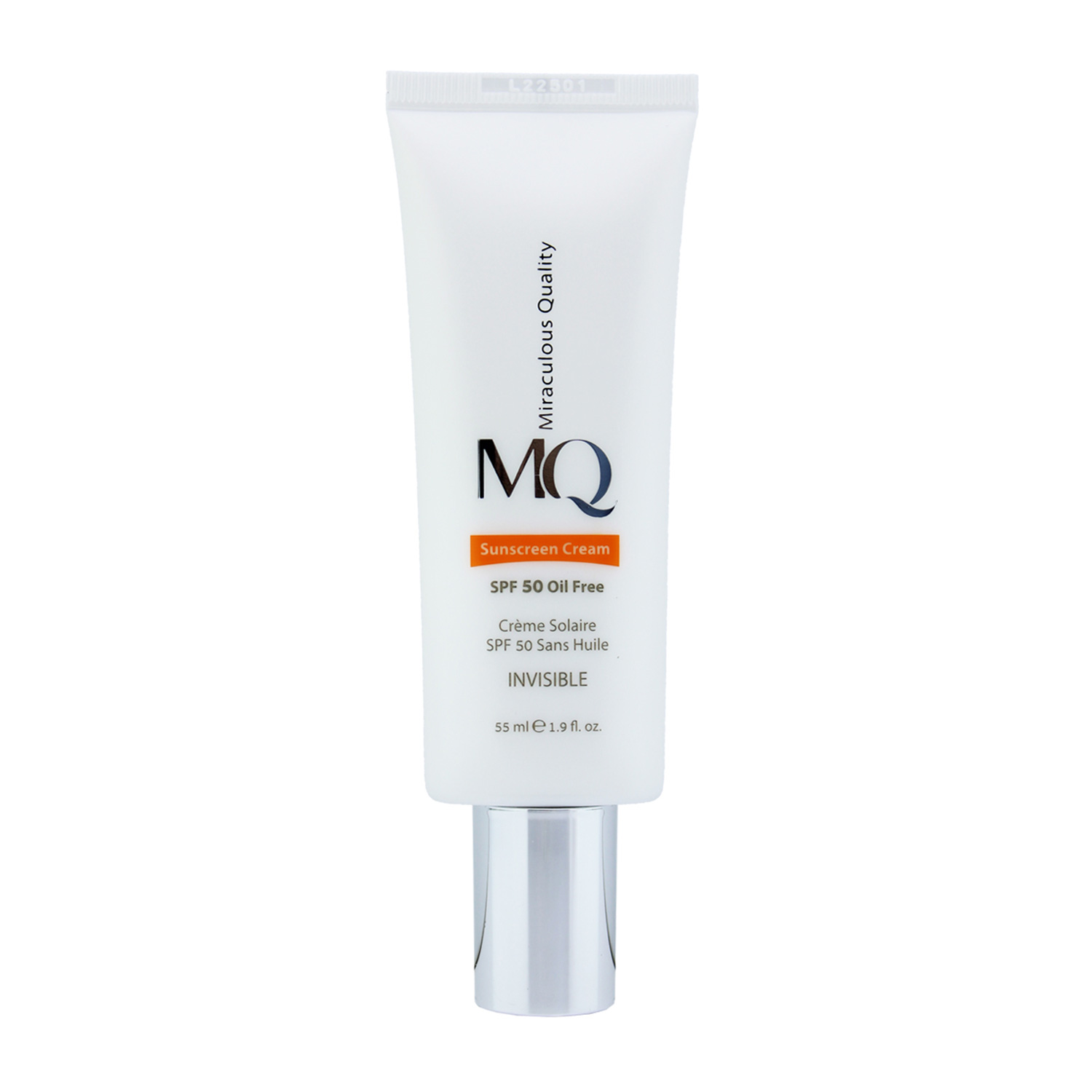 کرم ضد آفتاب بی رنگ فاقد چربی SPF 50 ام کیو
