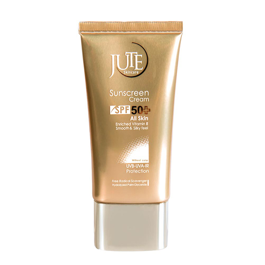 کرم ضد آفتاب Spf50 بی رنگ مناسب انواع پوست ژوت
