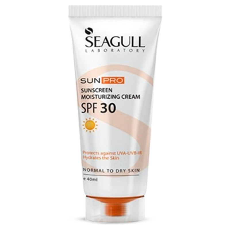 کرم ضد آفتاب و مرطوب کننده spf30 سی گل خشک