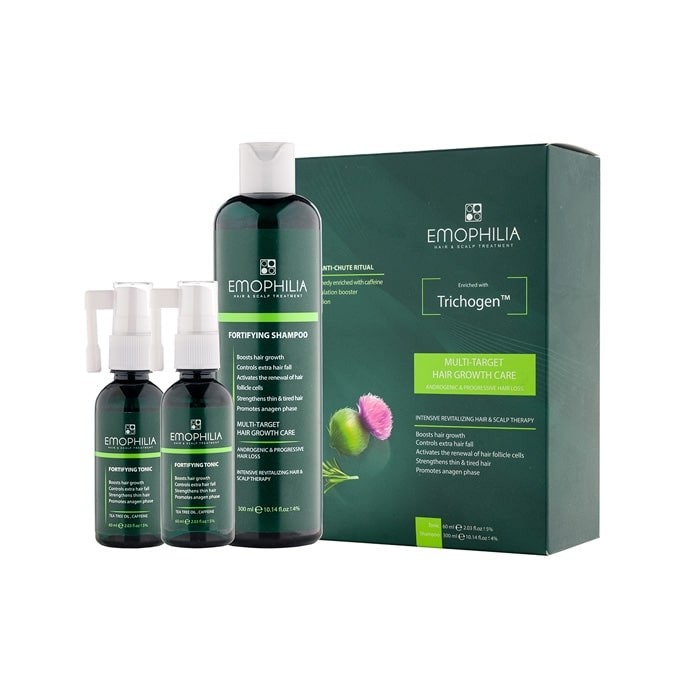 پک شامپو و تونیک تقویت کننده مو اموفیلیا