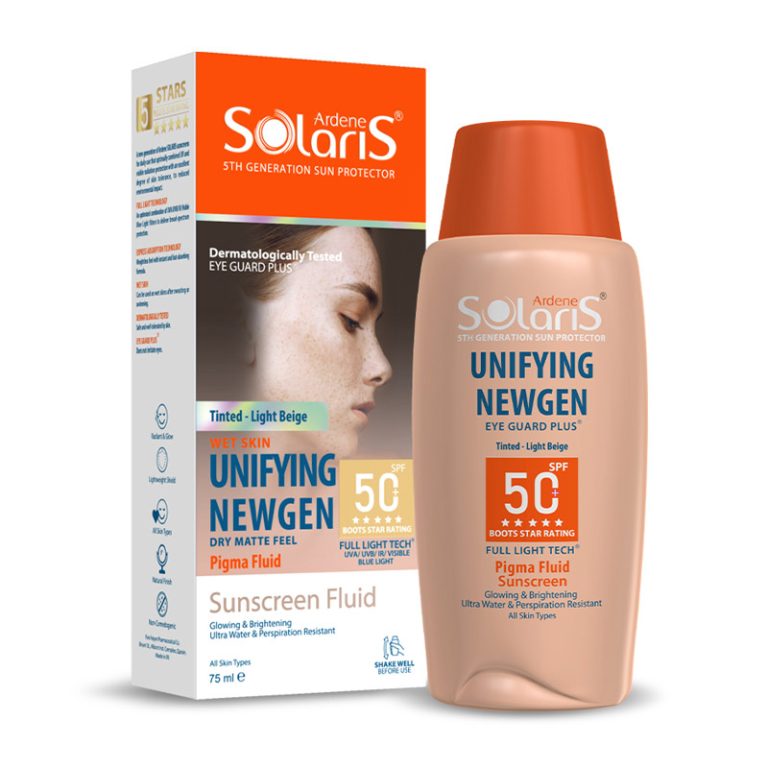 ضد آفتاب ضد لک رنگی یونی فایینگ نیوژن ( بژ روشن ) +SPF50 سولاریس