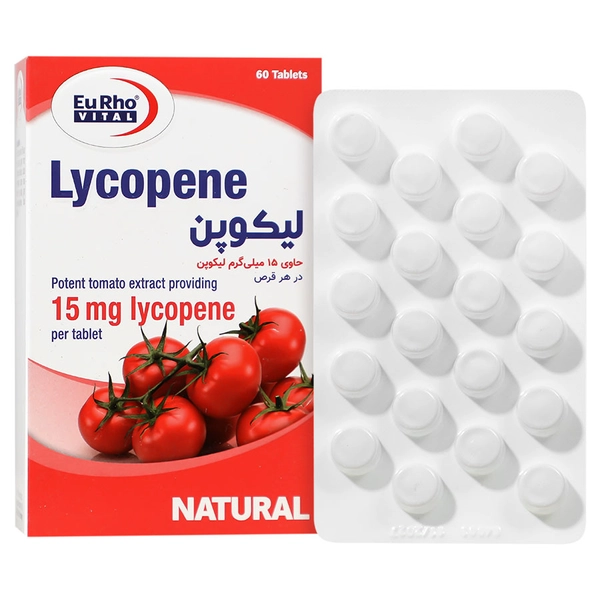 لیکوپن یوروویتال 15 میلی گرم 60 عددی